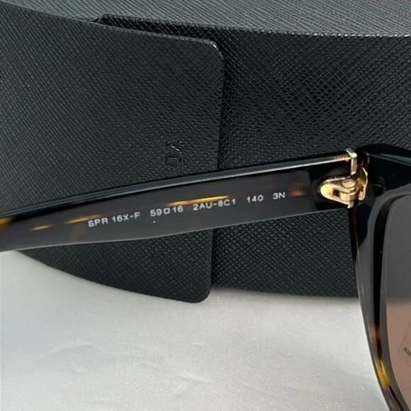 New Authentic Prada PR16XSF Irregular Sunglasses